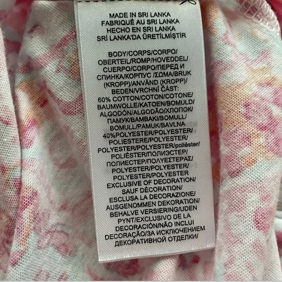 Lauren Ralph Lauren Small Pajama Set Paisley Print Button Top Capri Pant - Picture 5 of 5